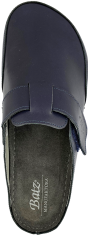 Batz-Zoltan marin blå-uppbyggd-innersula-lader-skinn