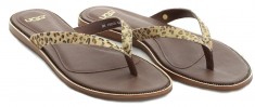UGG-sandaler-flip flops-leopard skinn-TOFFELSHOPPEN