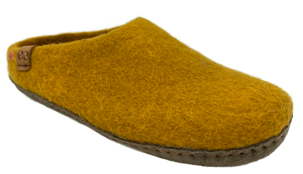 GreenComfort-ulltofflor-gul yellow-tovade-tofflor-Toffelshoppen