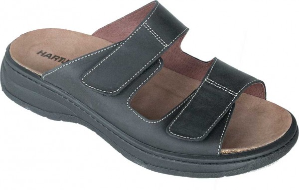 Hartjes tofflor sandaler för herr med uttagbar innersula-TOFFELSHOPPEN